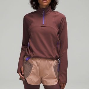 NWT Lululemon Tech Fleece Hiking 1/4 Zip Pullover